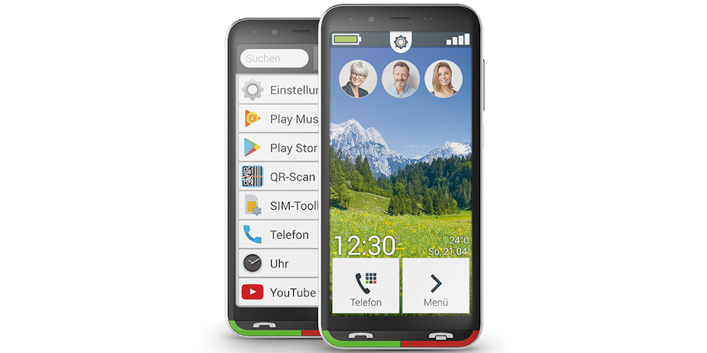Das neue Smartphone mit Tasten erleichtert den Umstieg vom Tastenhandy zum Smartphone, sagt emporia.