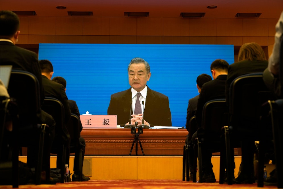 Chinas Außenminister Wang Yi.