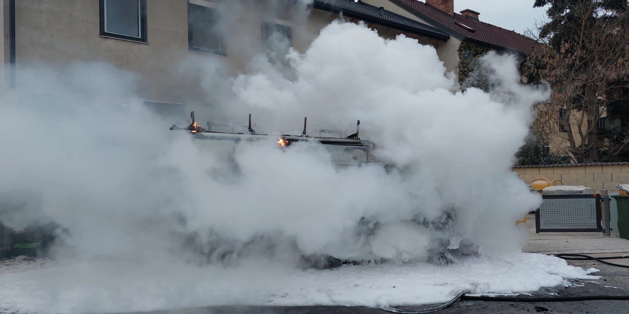 Der zweite Brand in kurzer Zeit.
