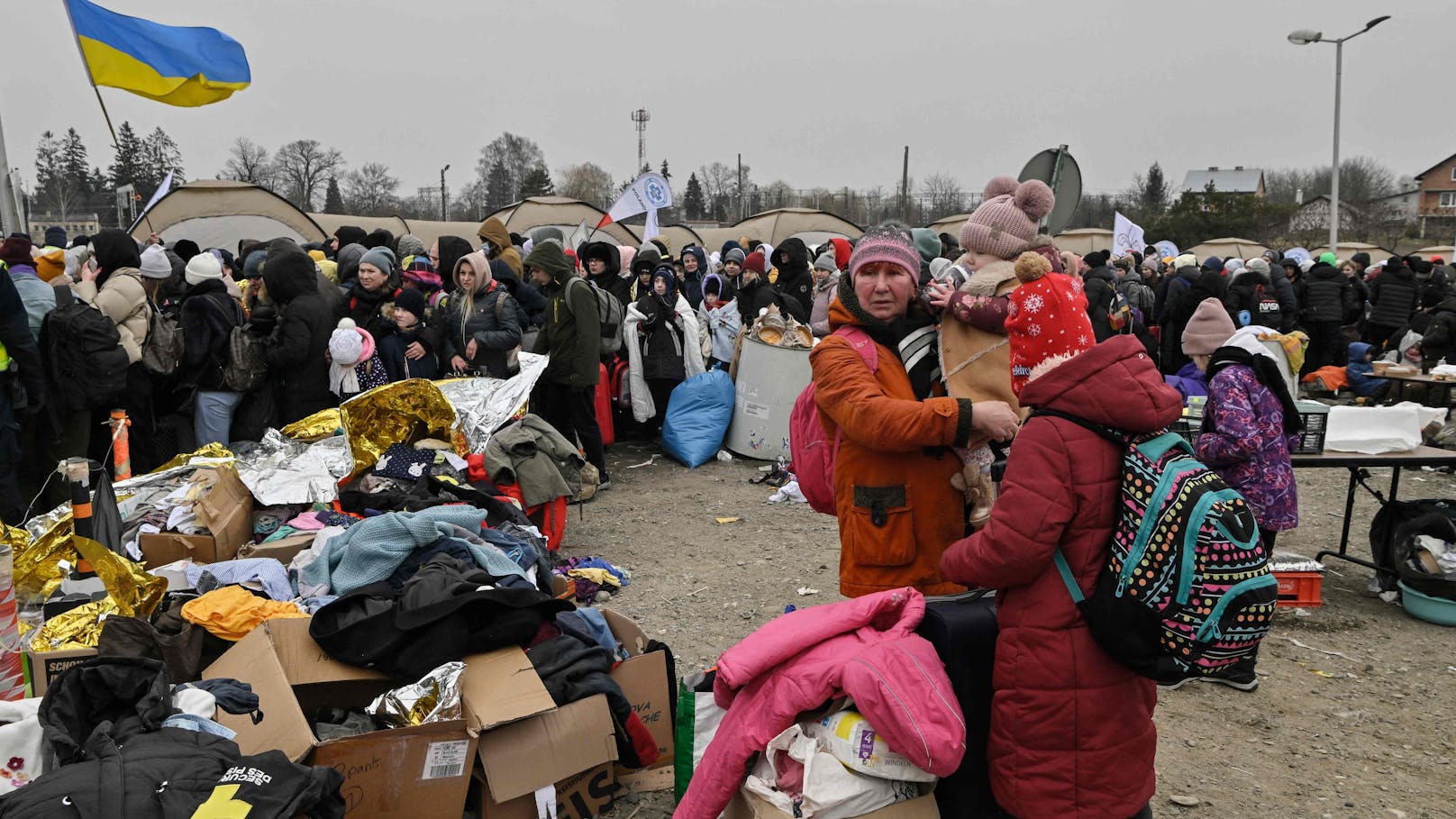 Rund 1,5 Millionen Menschen aus der Ukraine sind derzeit auf der Flucht.