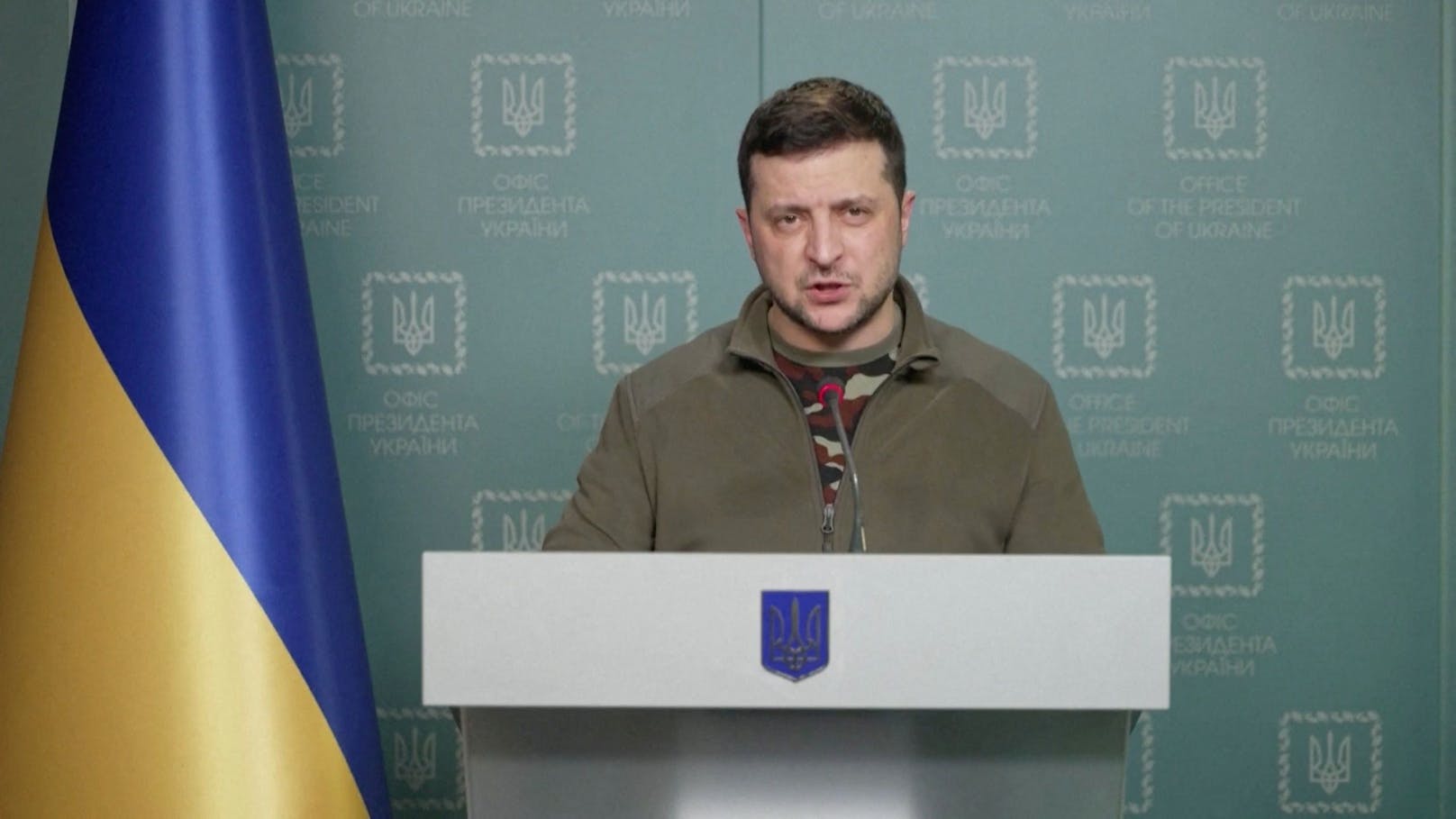 Der ukrainische Präsident Wolodimir Selenski präsentierte am 28. Februar das offizielle EU-Beitrittsgesuch seines Landes.