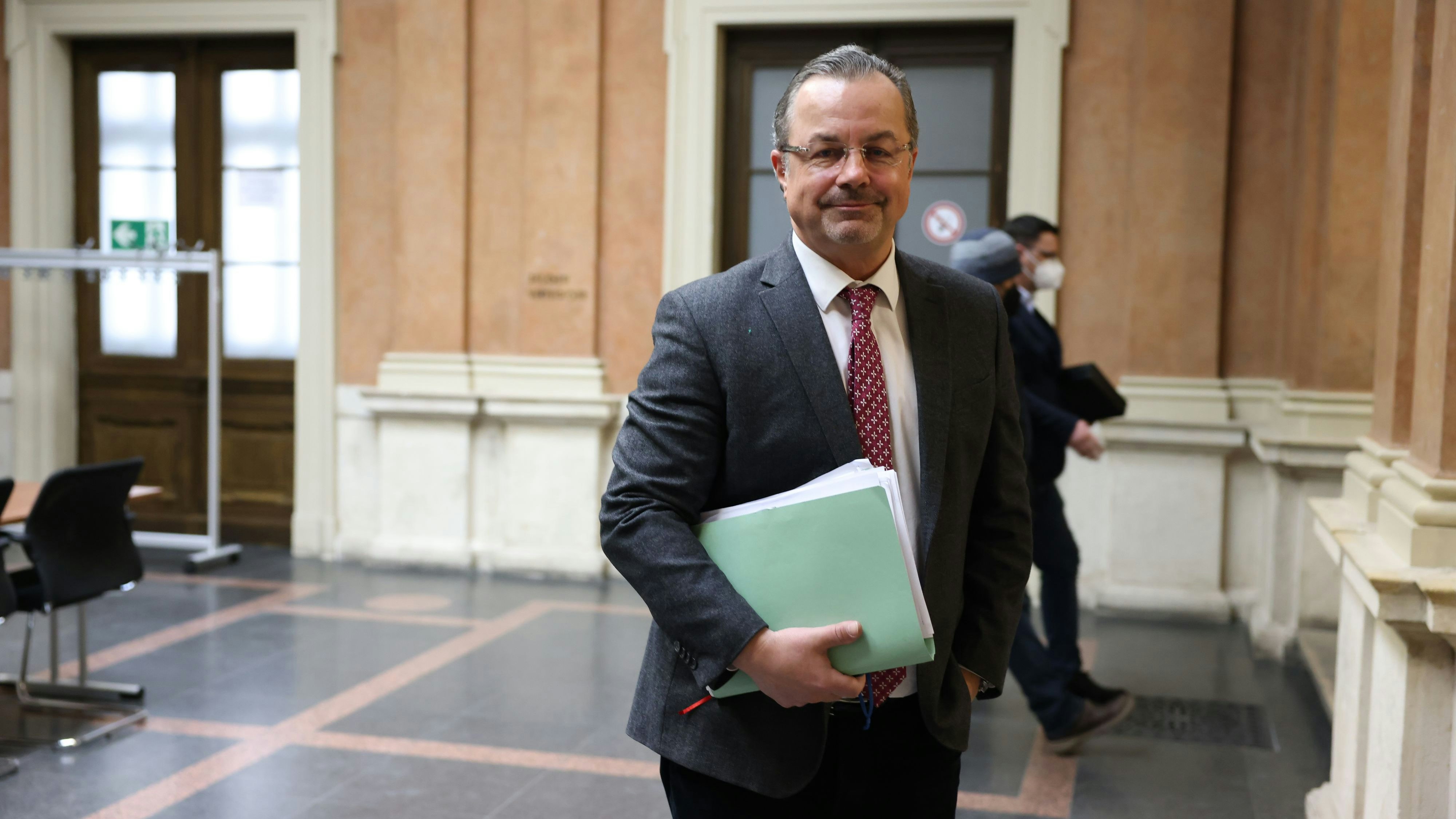 Anwalt Andreas Reichenbach vertrat den Angeklagten vor Gericht.