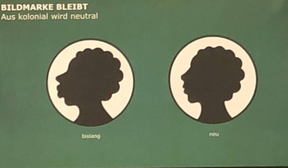 Links das alte, rechts das neue Logo.