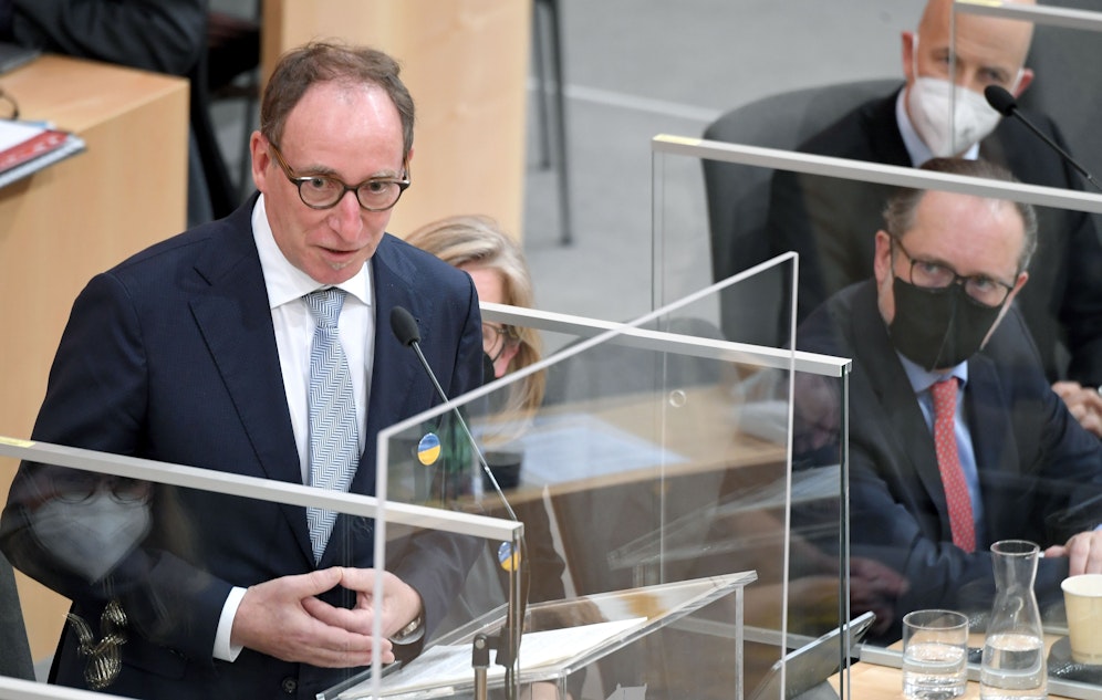 Der neue Gesundheitsminister Johannes Rauch (Grüne) sprach am Dienstag (08.03.2022) erstmals vor dem österreichischem Nationalrat. 