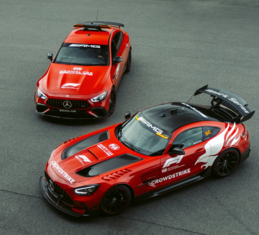 So sehen Safety Car und Medical Car in der kommenden Formel-1-Saison aus.