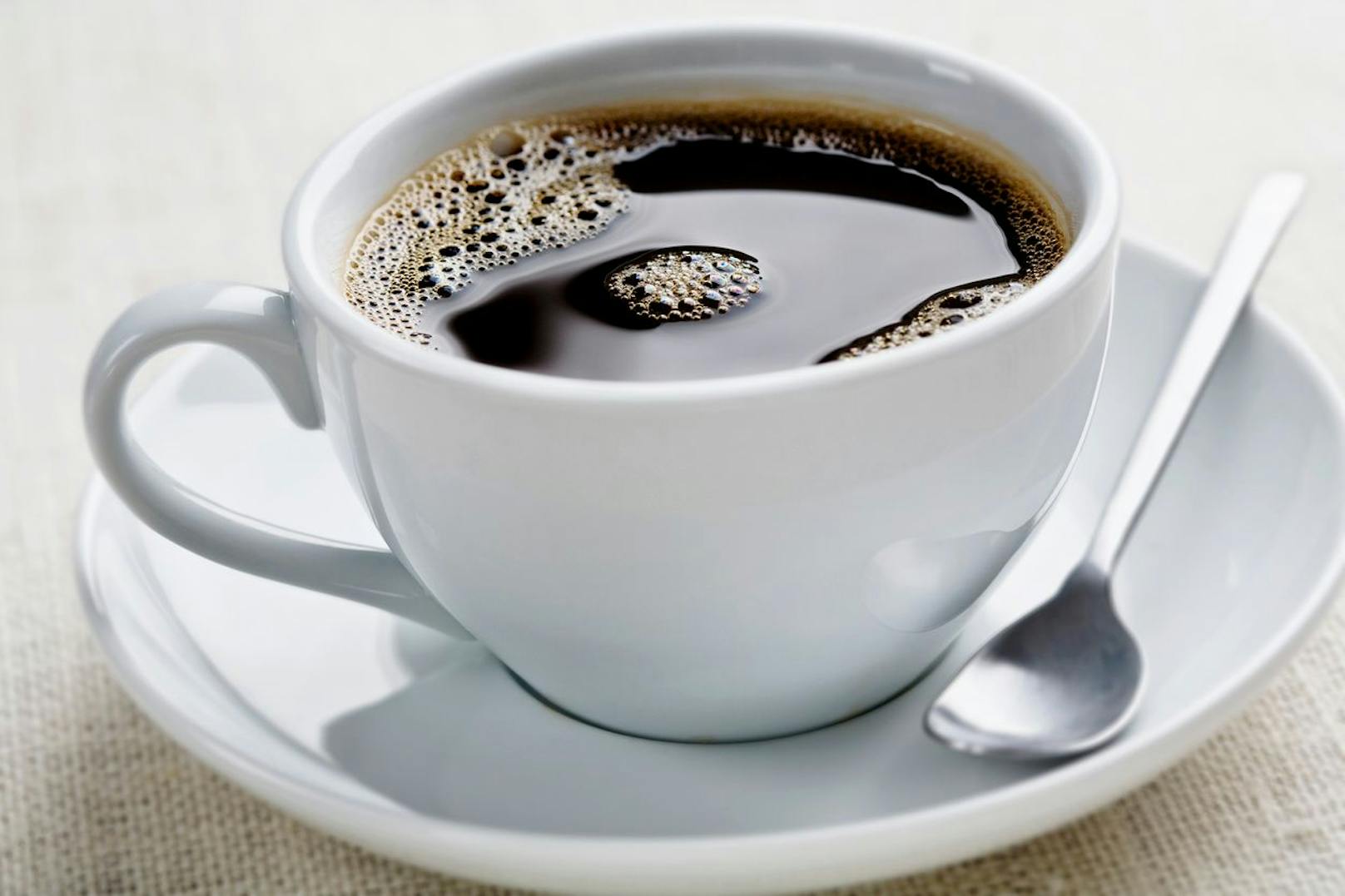 Kaffee bitte in Maßen, nicht in Mengen konsumieren.