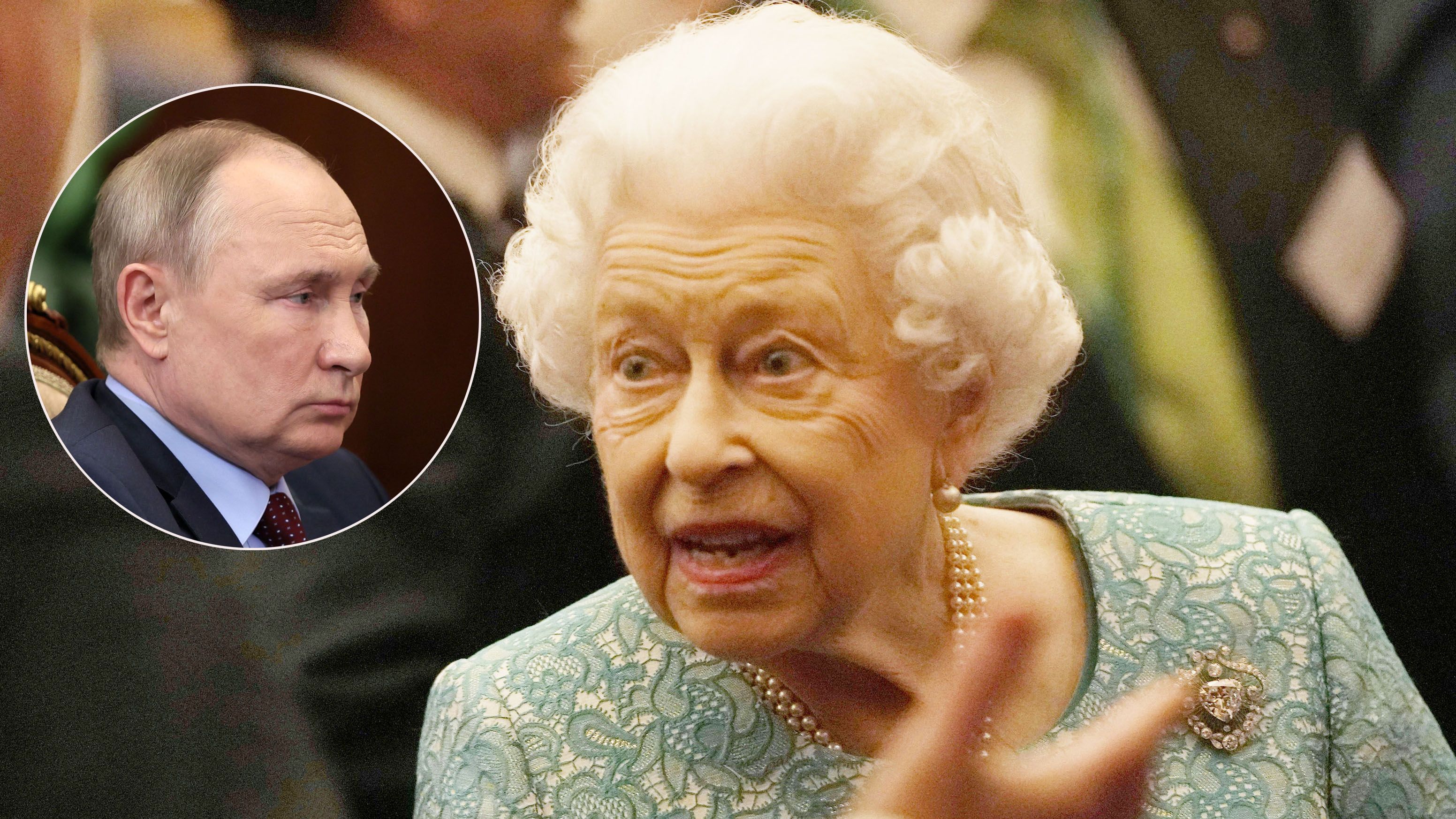 Die Wachmänner der Königin sind auf dem Weg in der Ukraine.&nbsp;