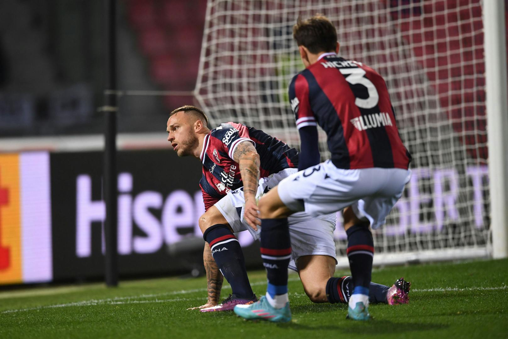 Am 21. Februar dann die große Erlösung. Arnautovic schoss Bologna mit einem Doppelpack zum 2:1-Sieg gegen Spezia Calcio.