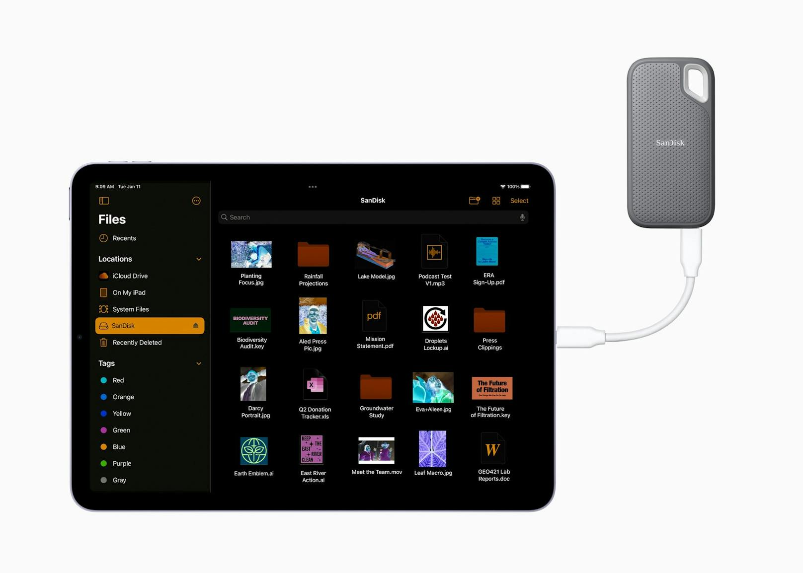 Es gibt weiterhin einen LCD-Screen, Apple nennt es Liquid Retina. Auch das iPad Air erhält 5G, eine bessere Kamera – und viele neue Farben. Preis: ab 679 Euro.