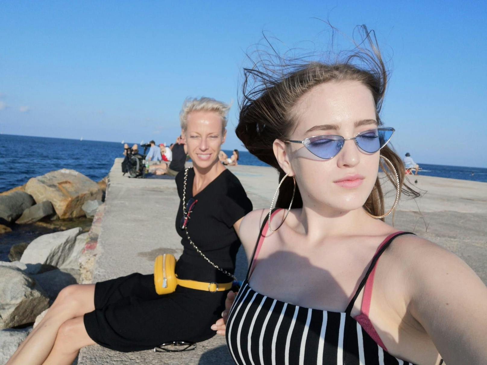 Martina und Lou-Anne im Sommerurlaub 2019