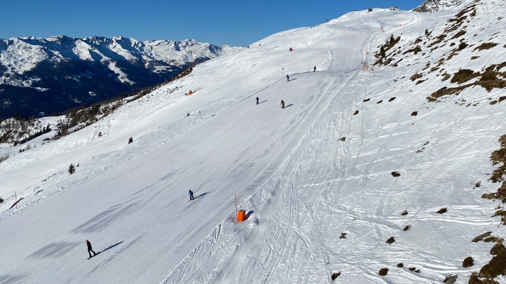 Der Unfall ereignete sich im Skigebiet Sölden.