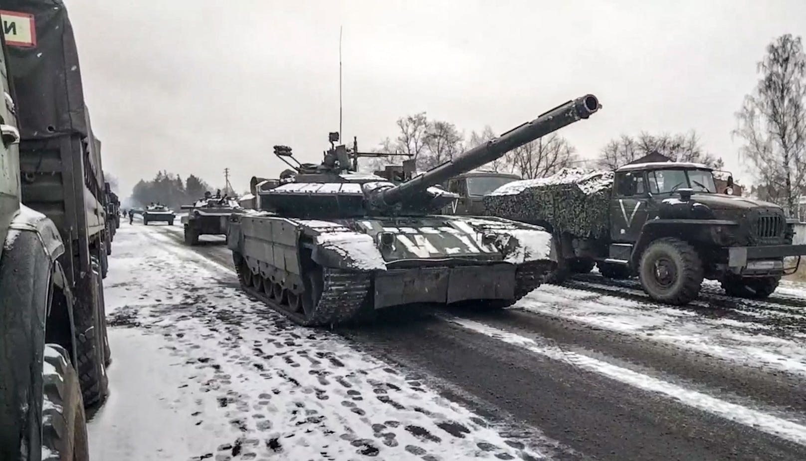 Russische Panzer. (Symbolbild)