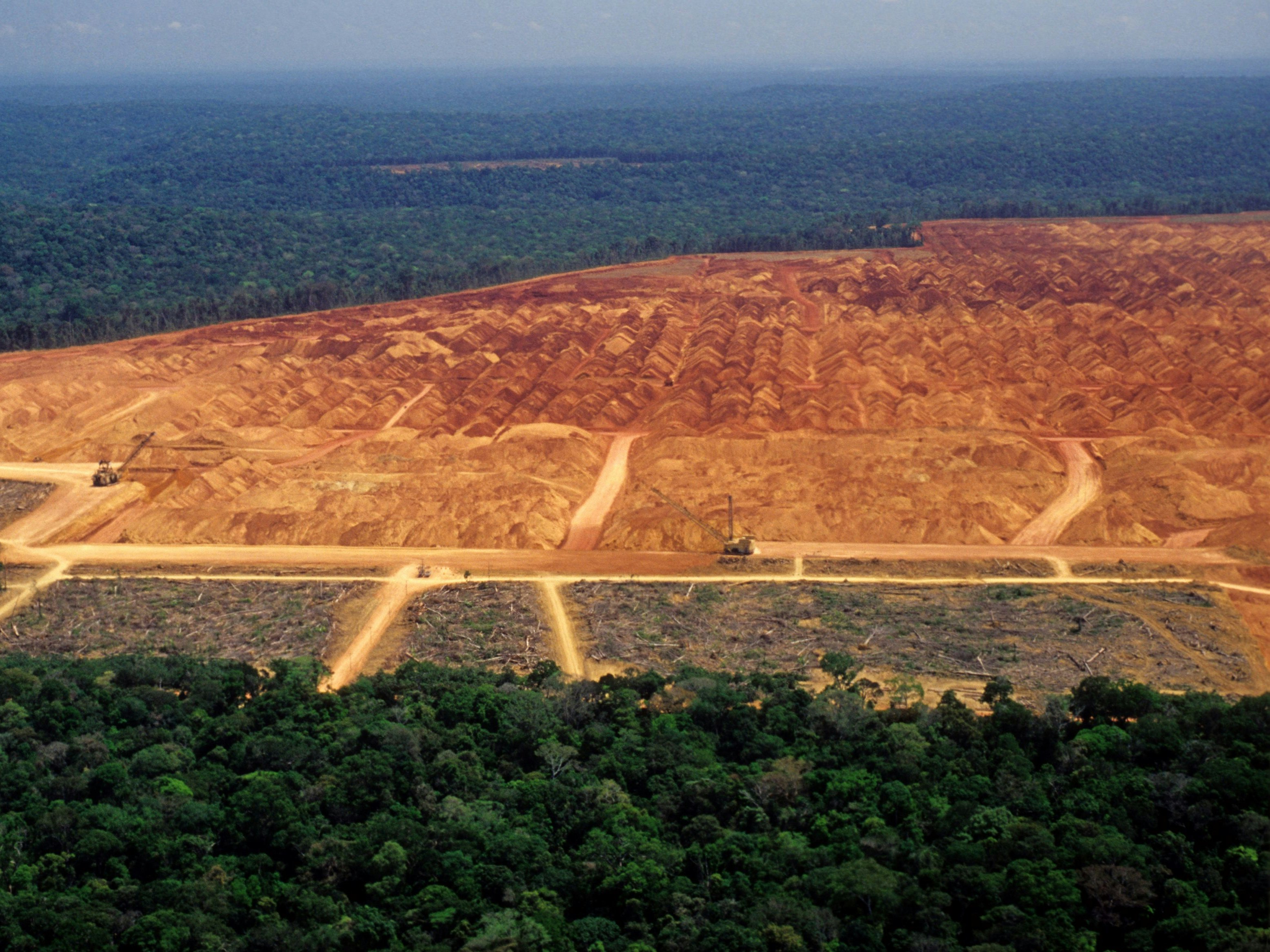 An industry in the middle of the Amazon