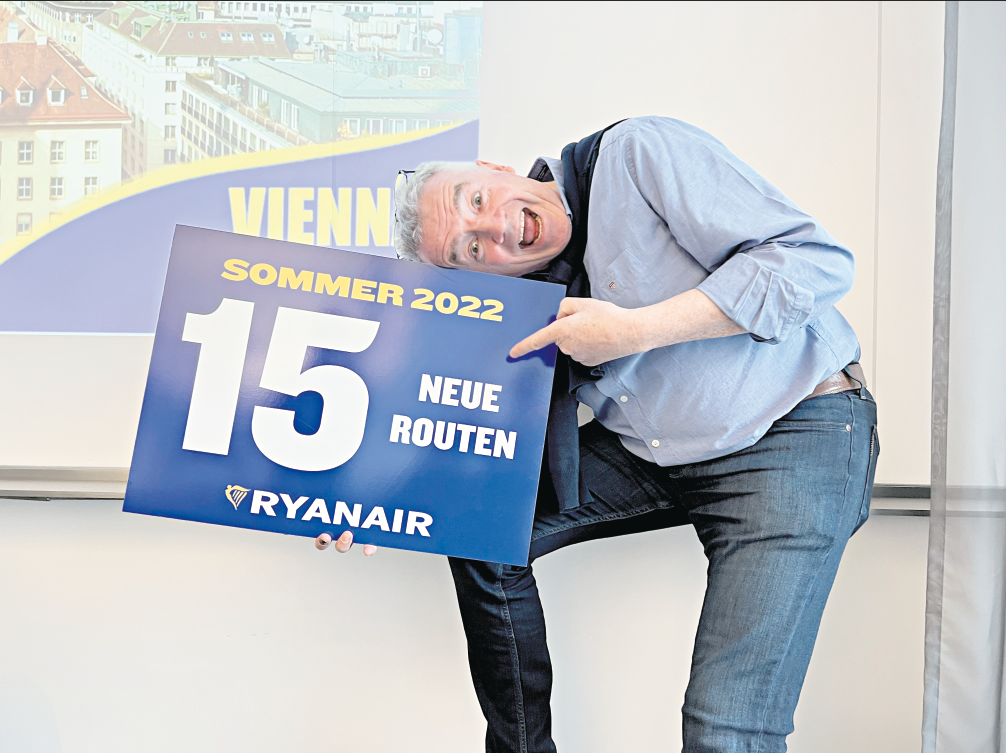 15 neue Routen: Michael O’Leary in Wien