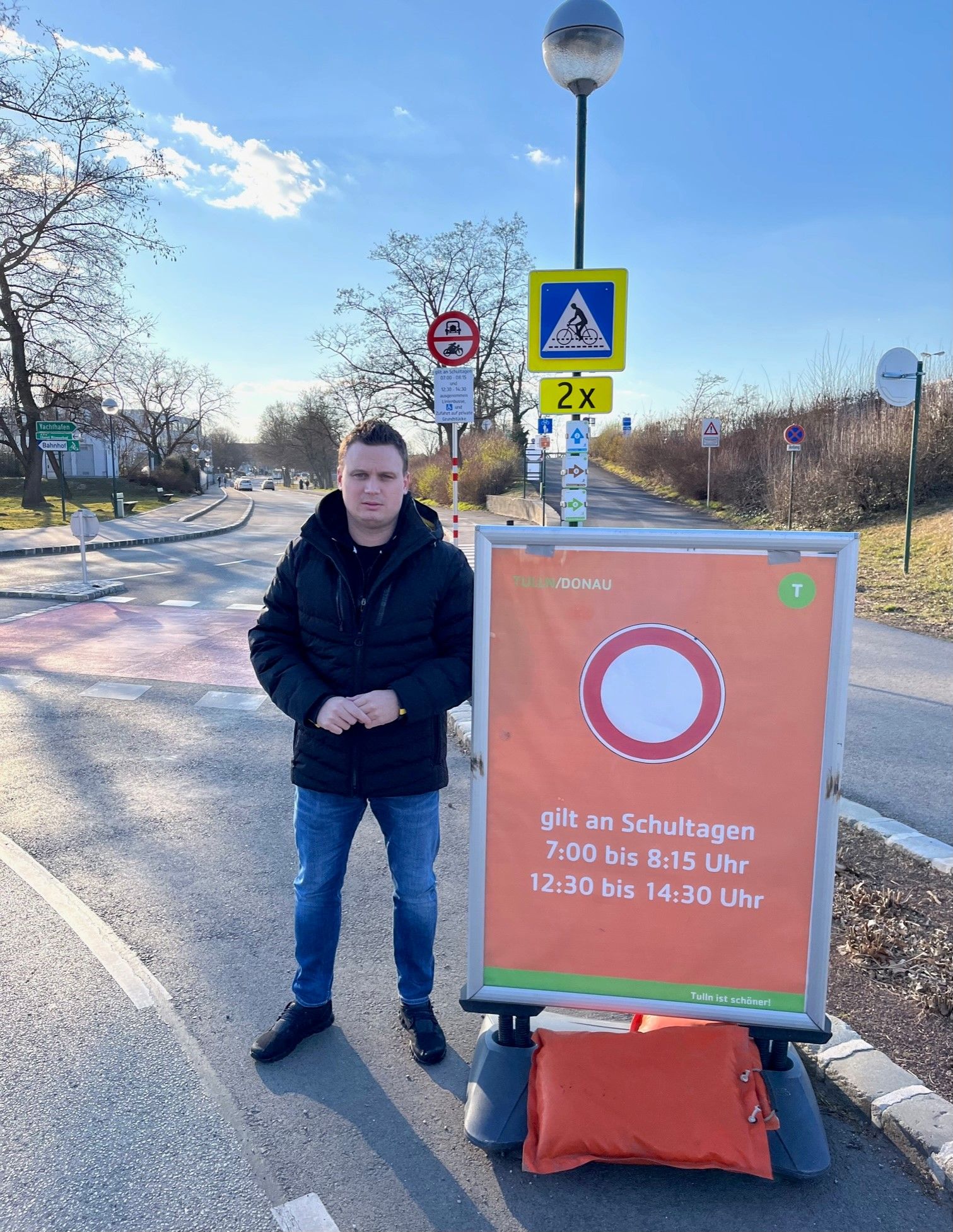 Andreas Bors kritisiert "Verkehrschaos in Tulln"