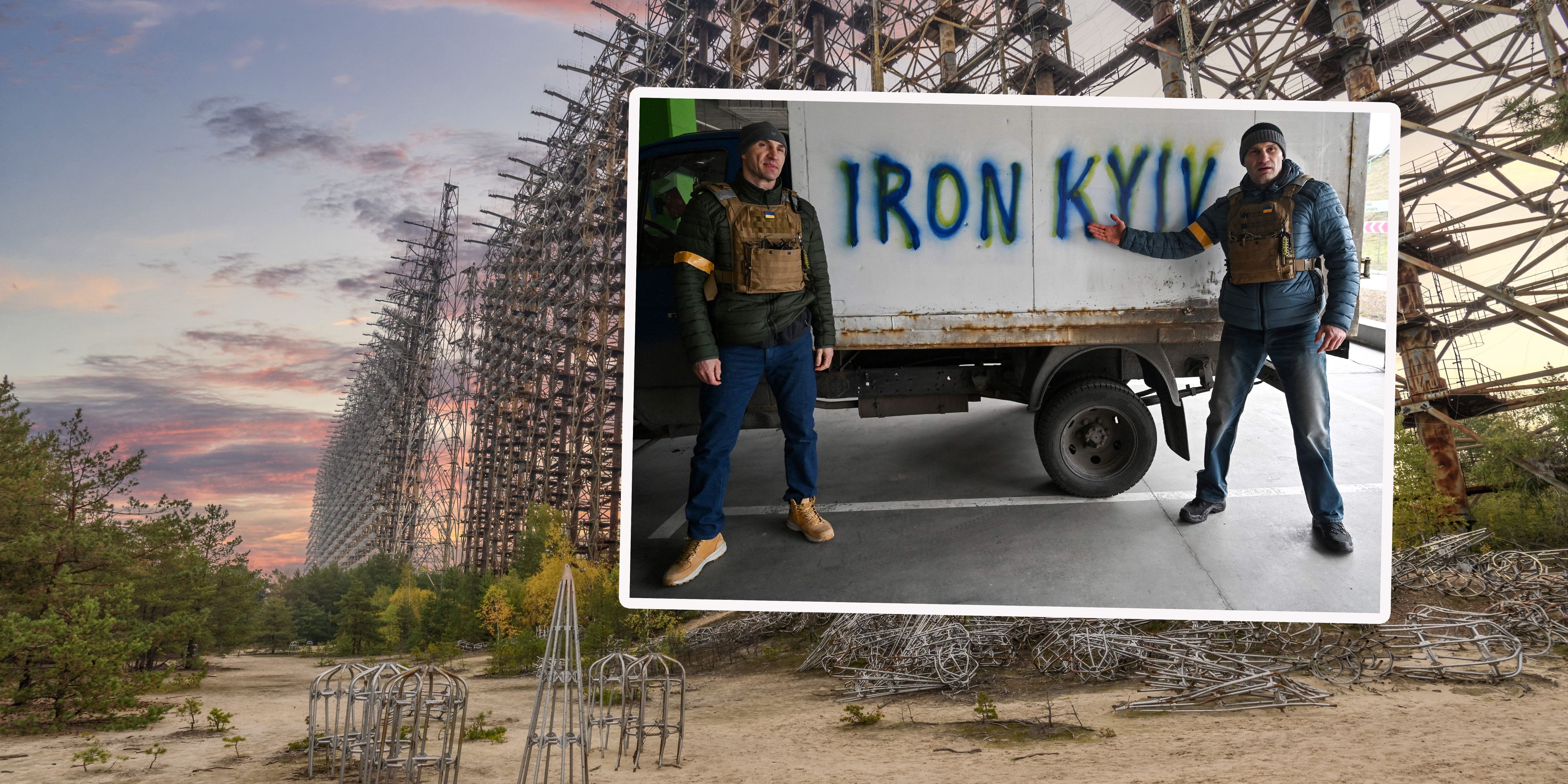 Die Klitschko-Brüder verteidigen Kiew. Ihr Vater leitete einst die Aufräumarbeiten in Tschernobyl.