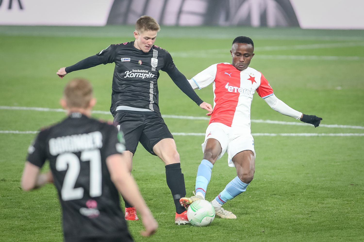Slavia Prag gegen den LASK