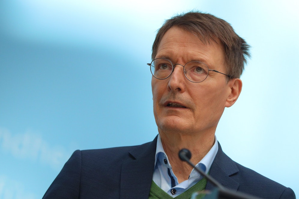 Der deutsche Gesundheitsminister Karl Lauterbach. 