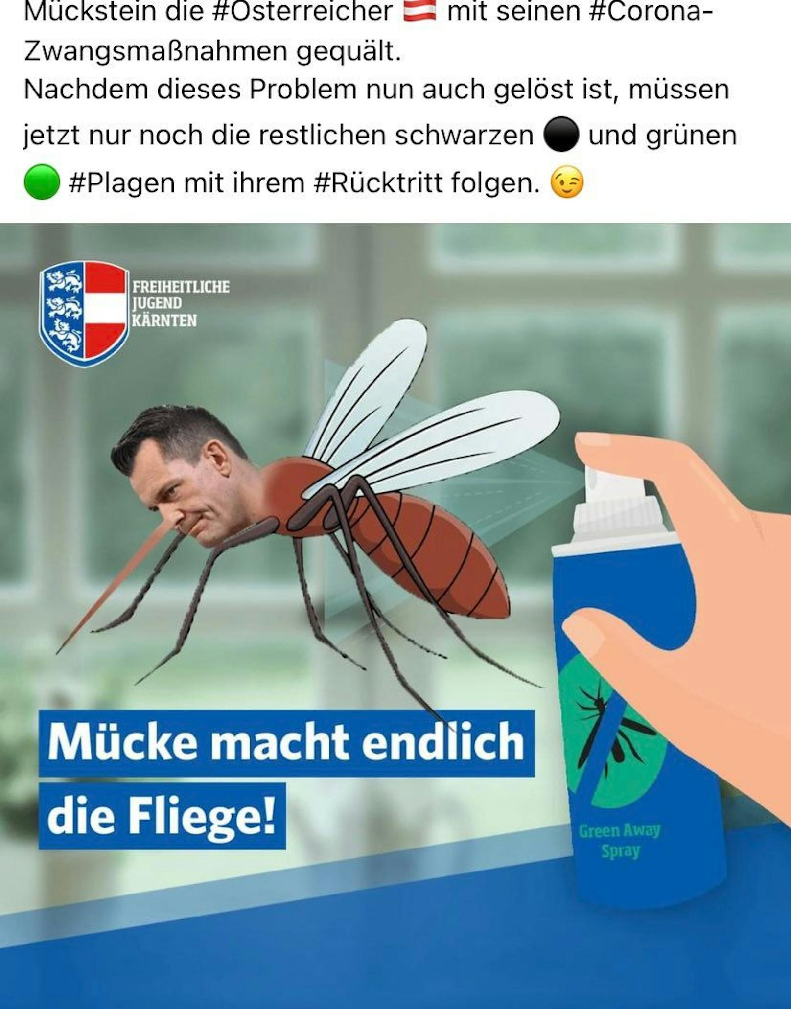 "Plage" – Kärntner FPÖ-Jugend schockt mit Netz-Kampagne