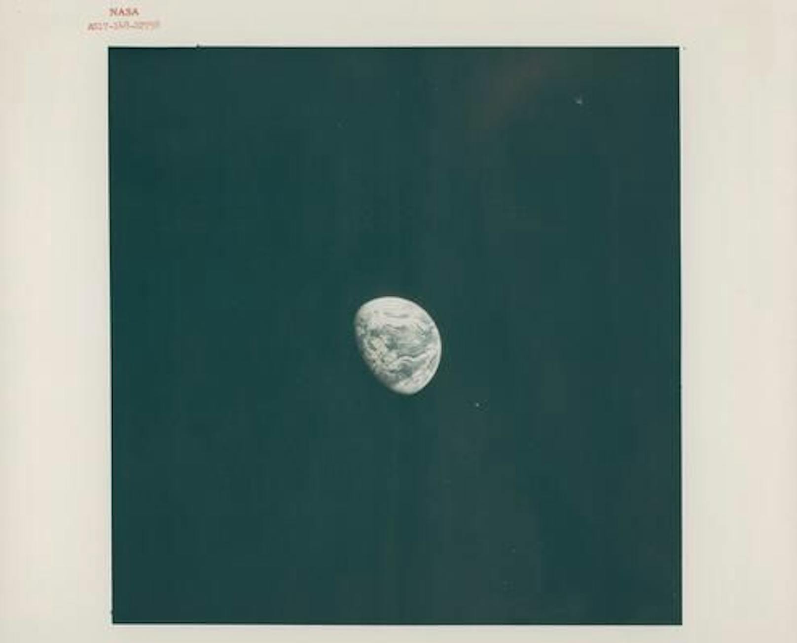 Apollo 17: Der Planet Erde, der zum letzten Mal von Menschen aus dem Weltraum gesehen wurde. 7.-19. Dezember 1972. Erzielter Preis: 15.000 DKK (2.000 Euro).