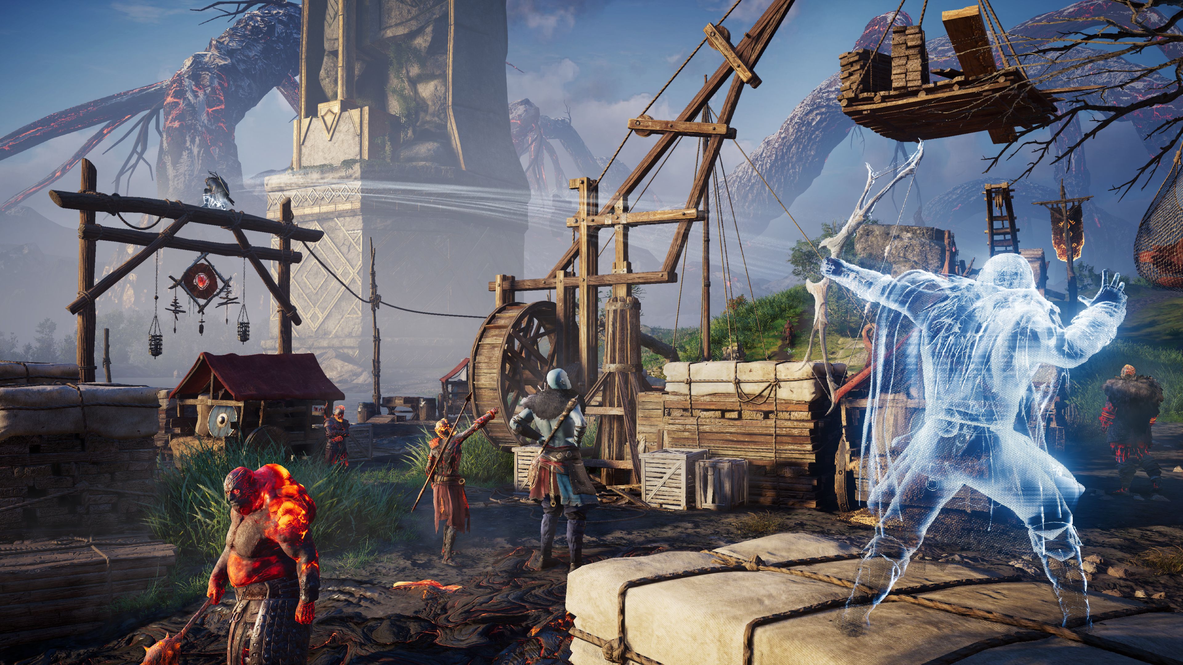 Bonus für Neueinsteiger: Man darf sich einfach auf das erforderliche Level für den DLC leveln lassen.