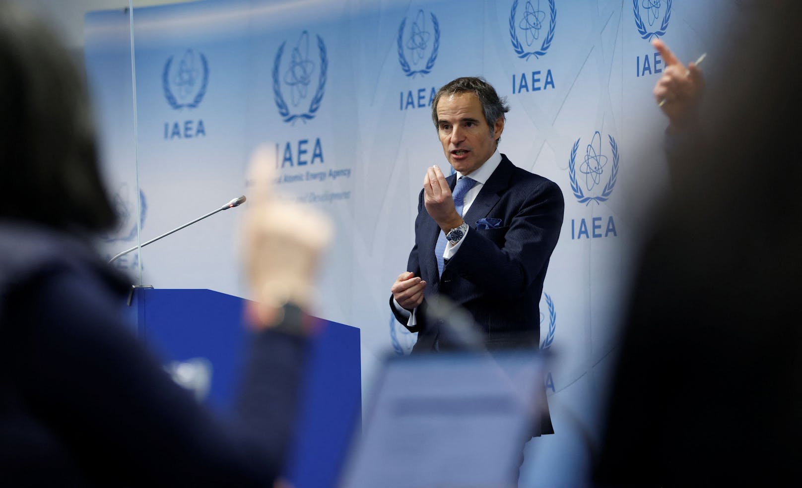 Auch IAEA-Generaldirektor Rafael Grossi ist in Antalya, um dort die Sicherheit der ukrainischen Atomanlagen zu thematisieren.