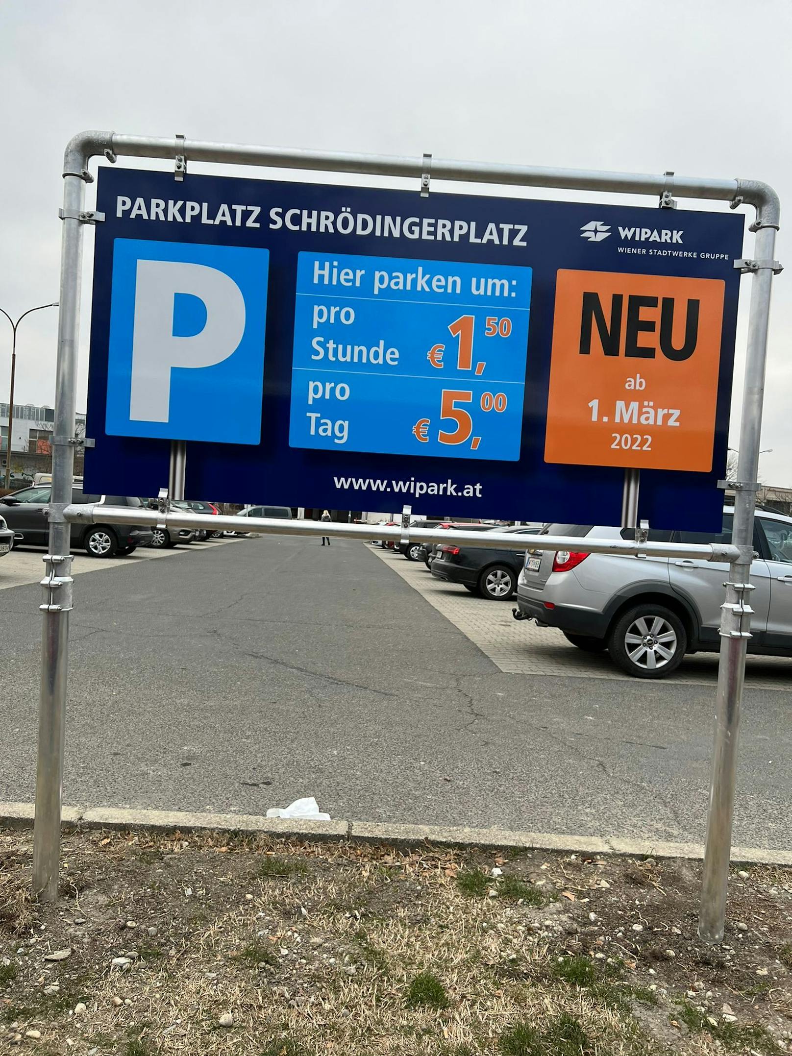 Großer Ärger in der Donaustadt wegen neuen kostenpflichtigen Parkplätzen