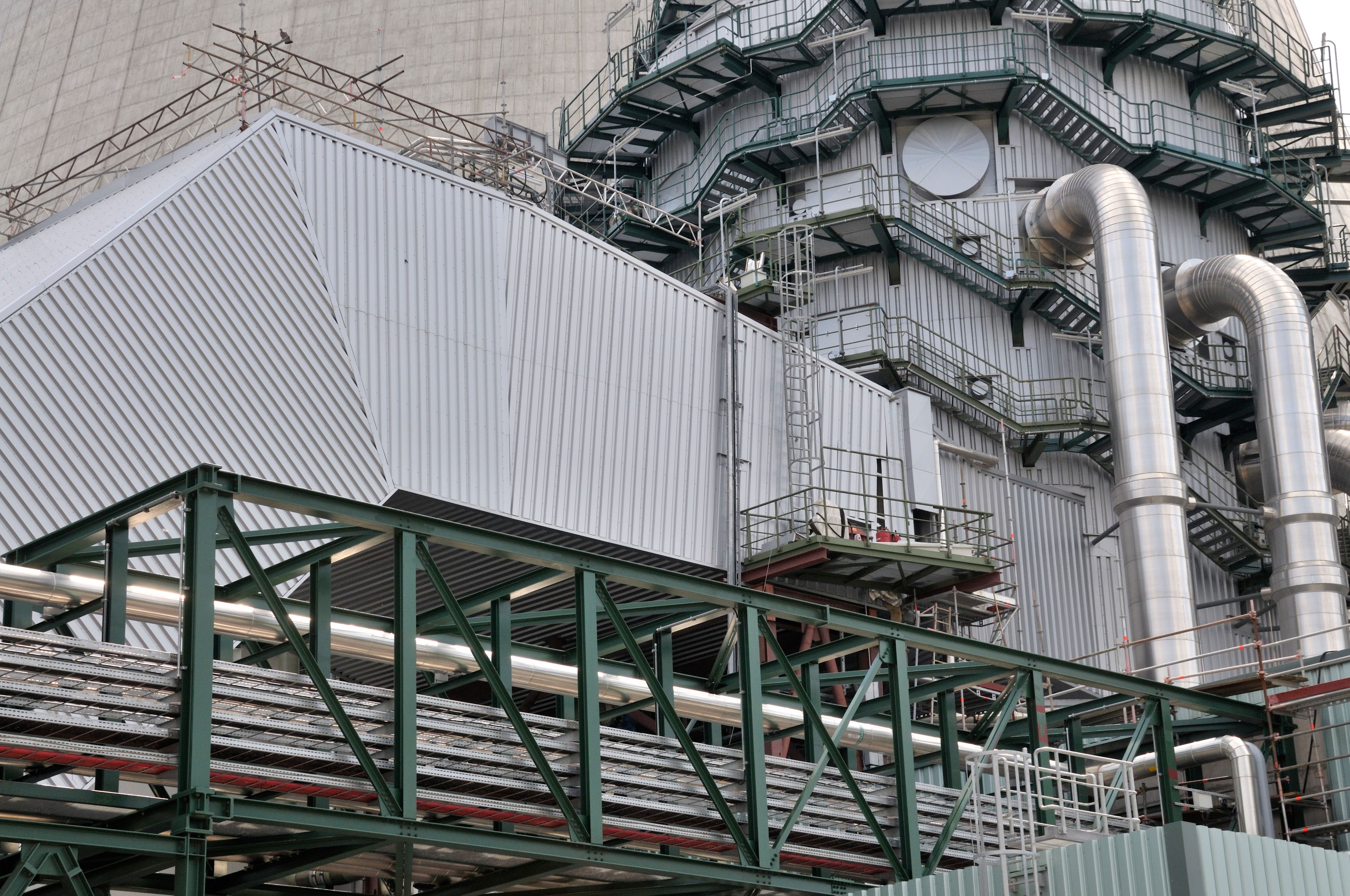 Das Werk von Norske Skog stoppt seine Produktion voerst. 