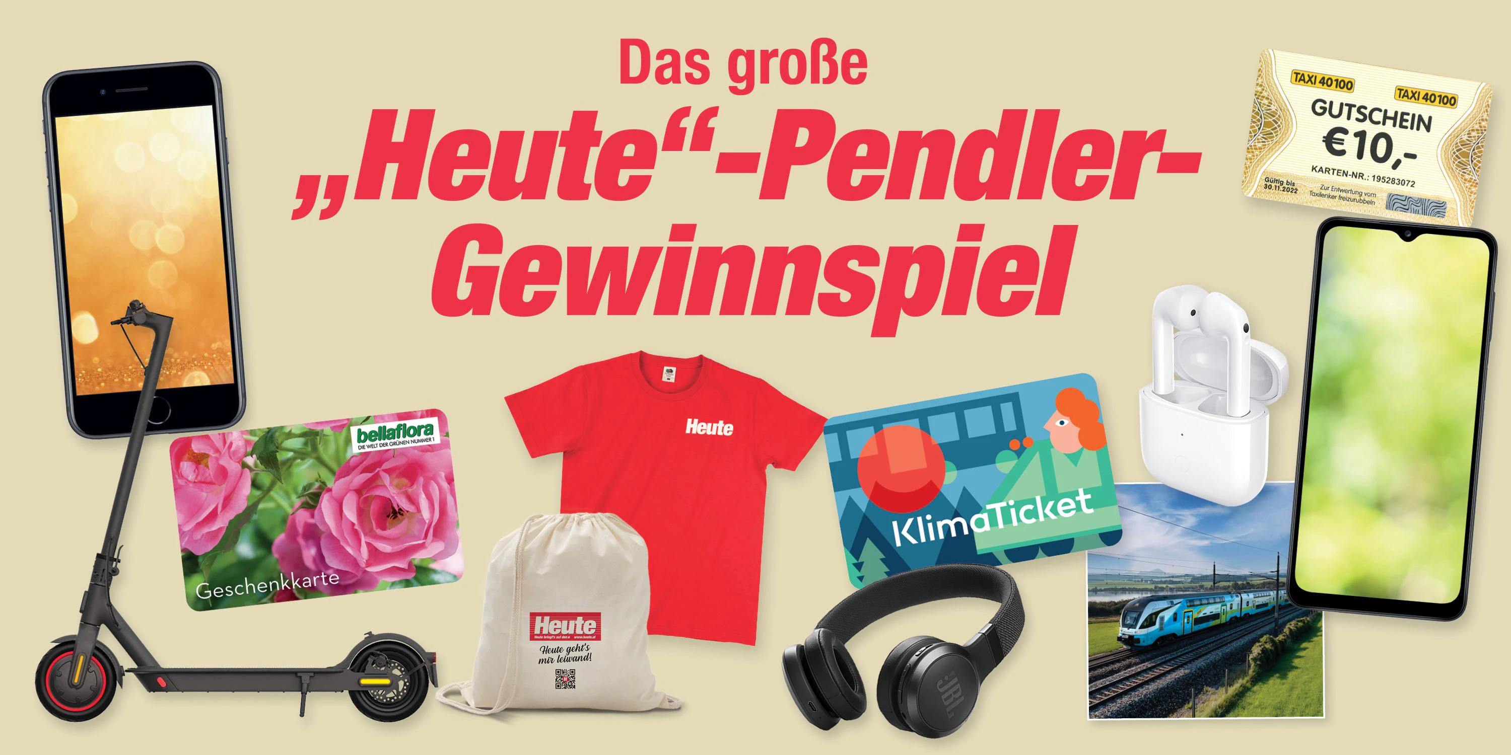 Pendler-Gewinnspiel Aufmacherbild