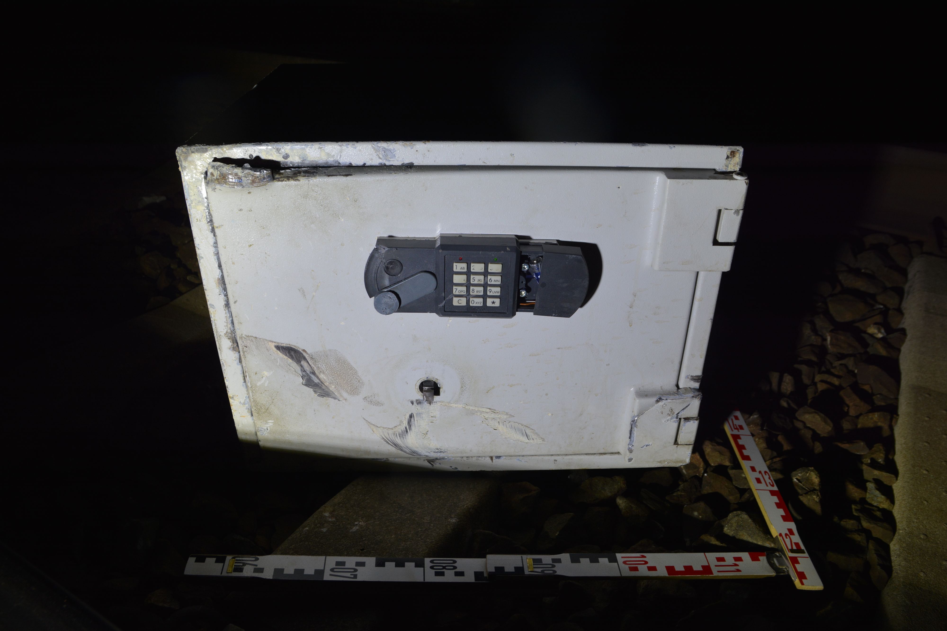 Der Tresor wurde entwendet und teilweise entleert. Archivbild.