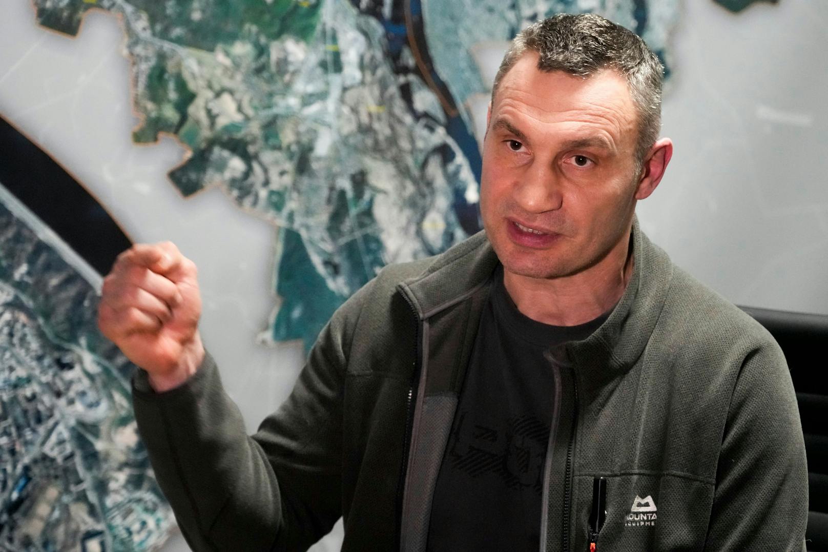 Vitali Klitschko, Bürgermeister von Kiew, will sein Land keinesfalls verlassen.&nbsp;