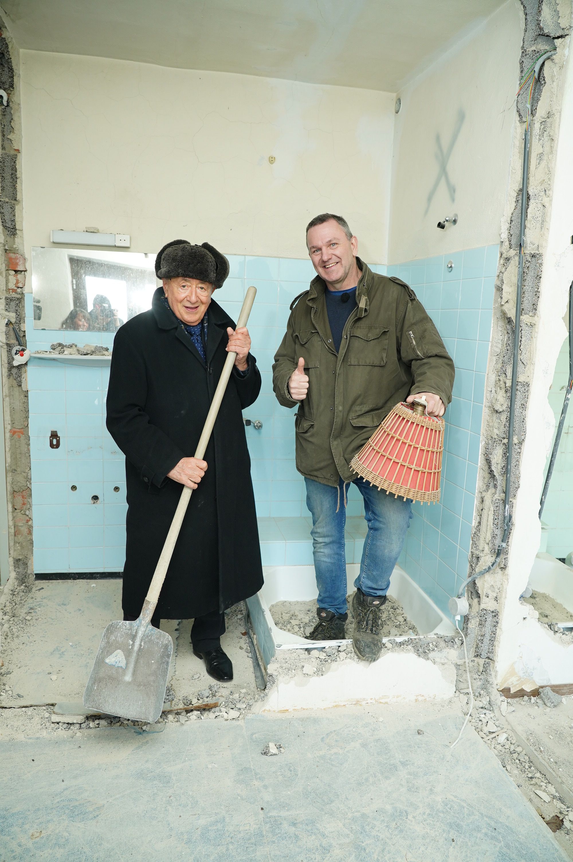 Lugner und ATV-Star Nussbaum