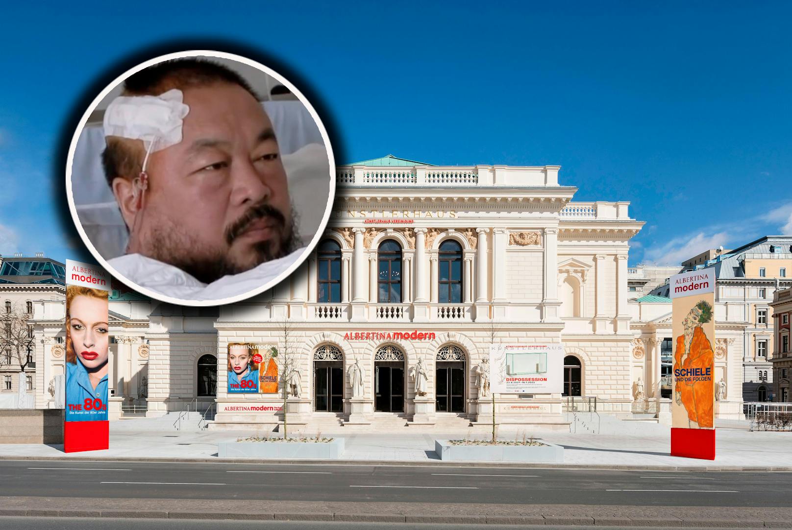 Künstler Ai Weiwei hat den Instagram-Account der Albertina übernommen und postet über seine Kunst, sowie aktuelle Ereignisse.