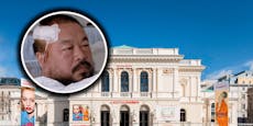 Verletzt im Spital – Ai Weiwei postet für die Albertina