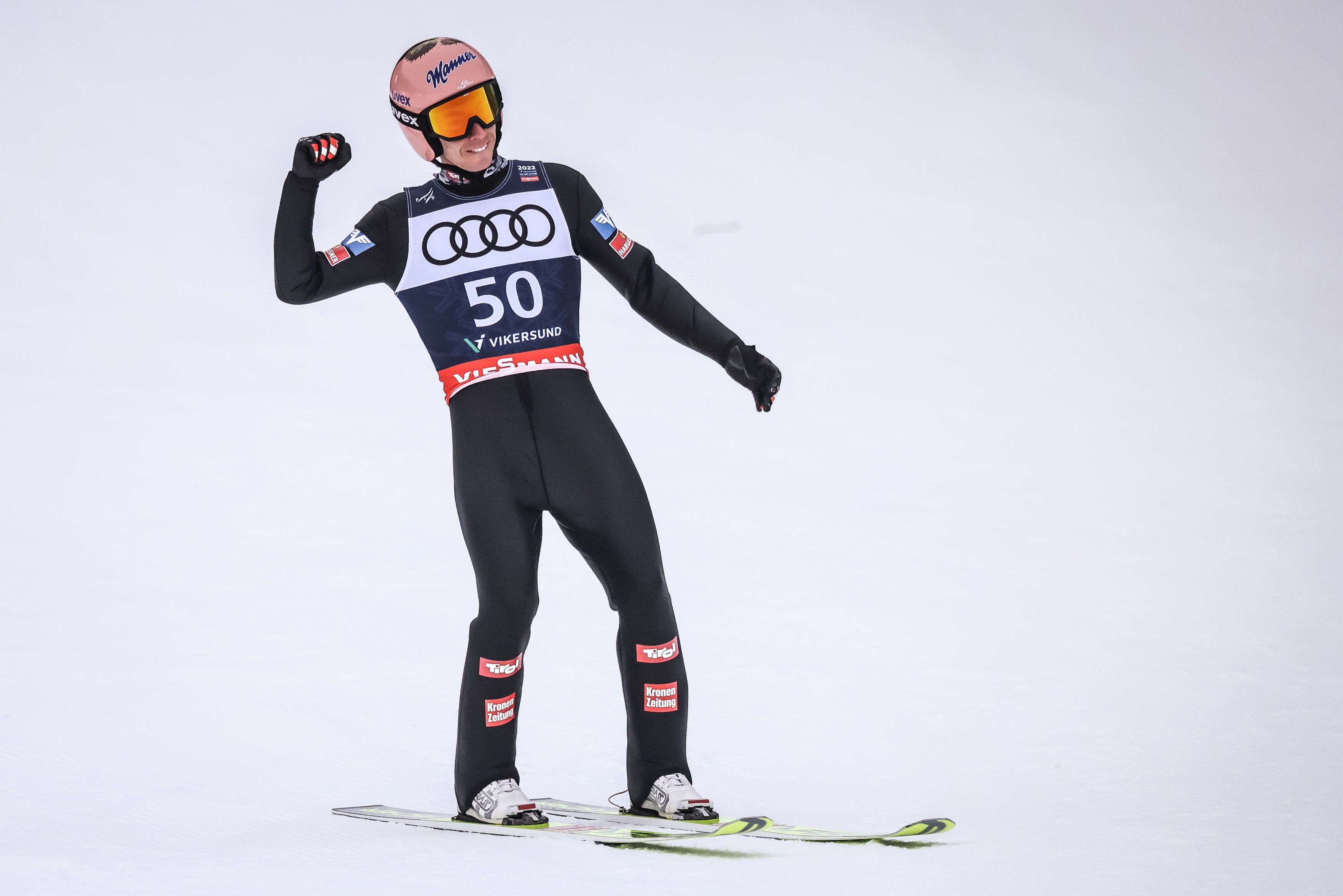 Stefan Kraft freut sich