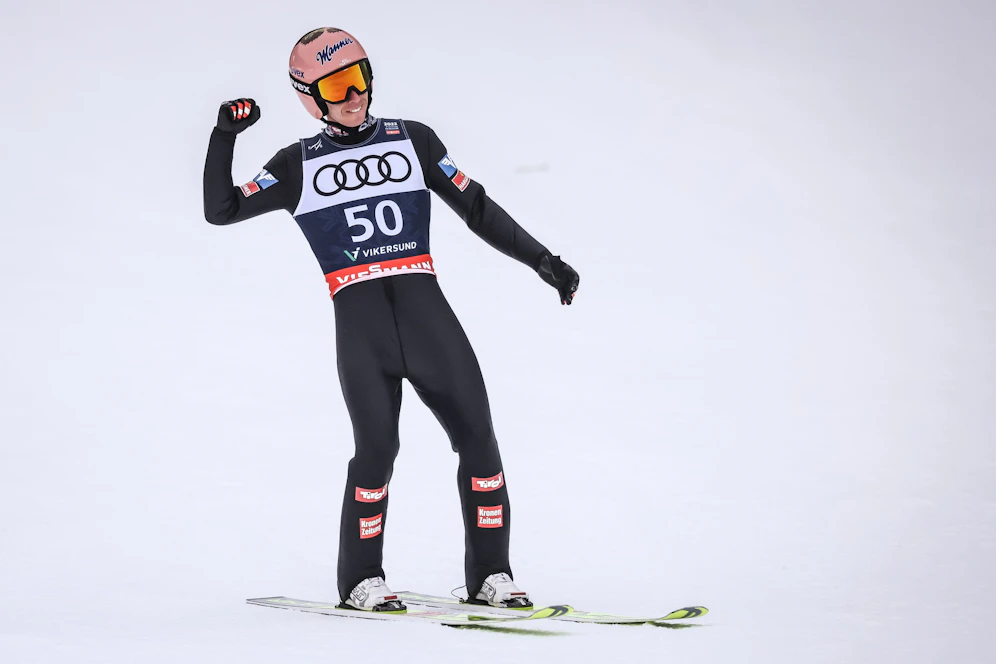 Stefan Kraft freut sich