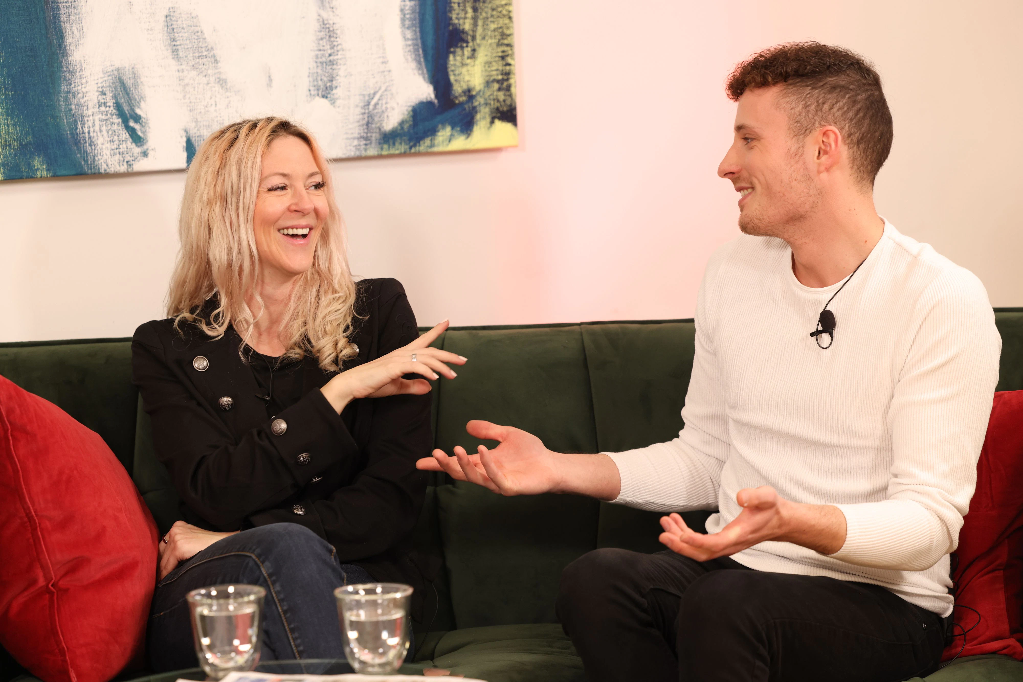 Zwei, die sich verstehen: Simone Reiländer und Johannes Höfinger