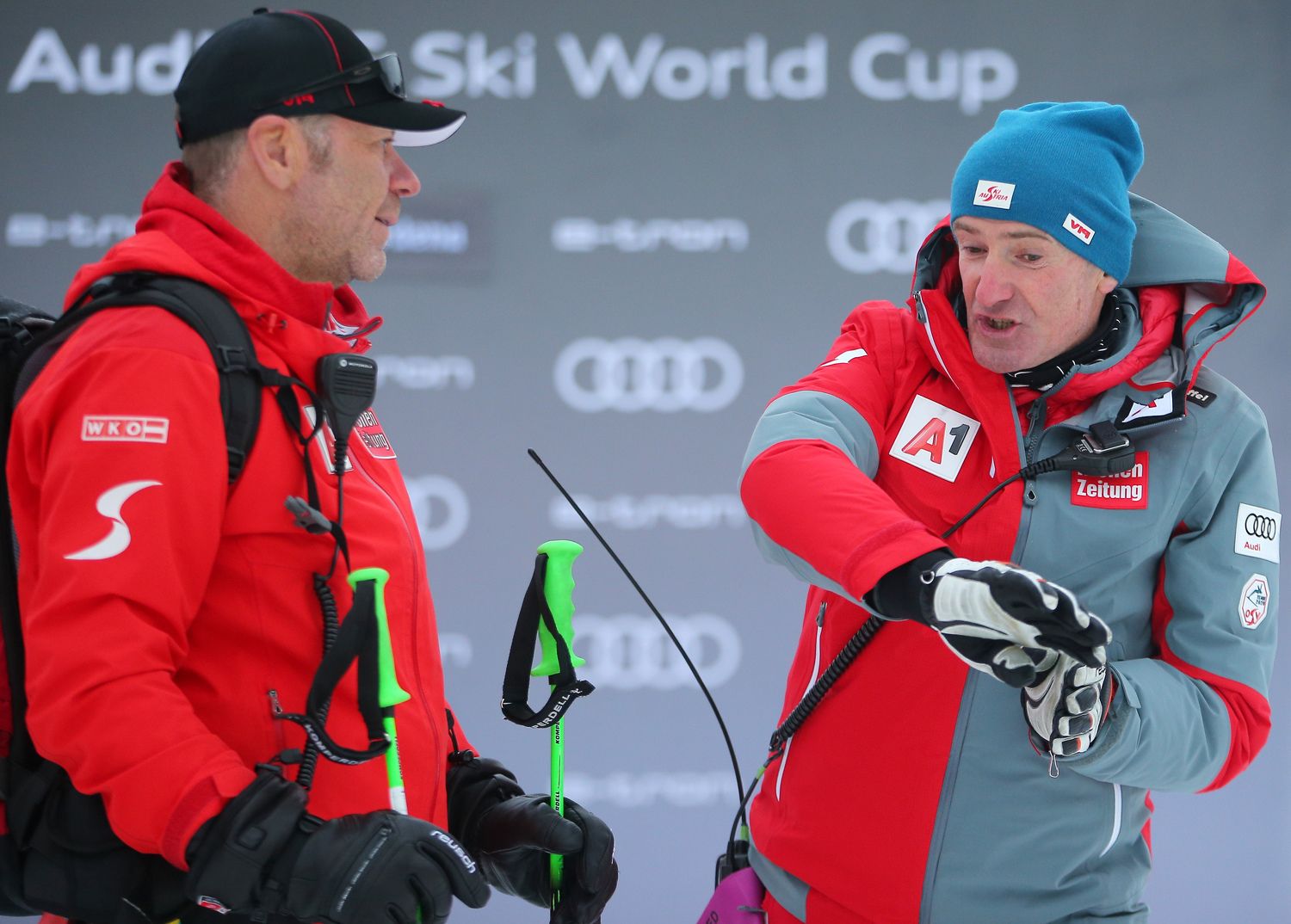 Patrick Riml mit Andreas Puelacher