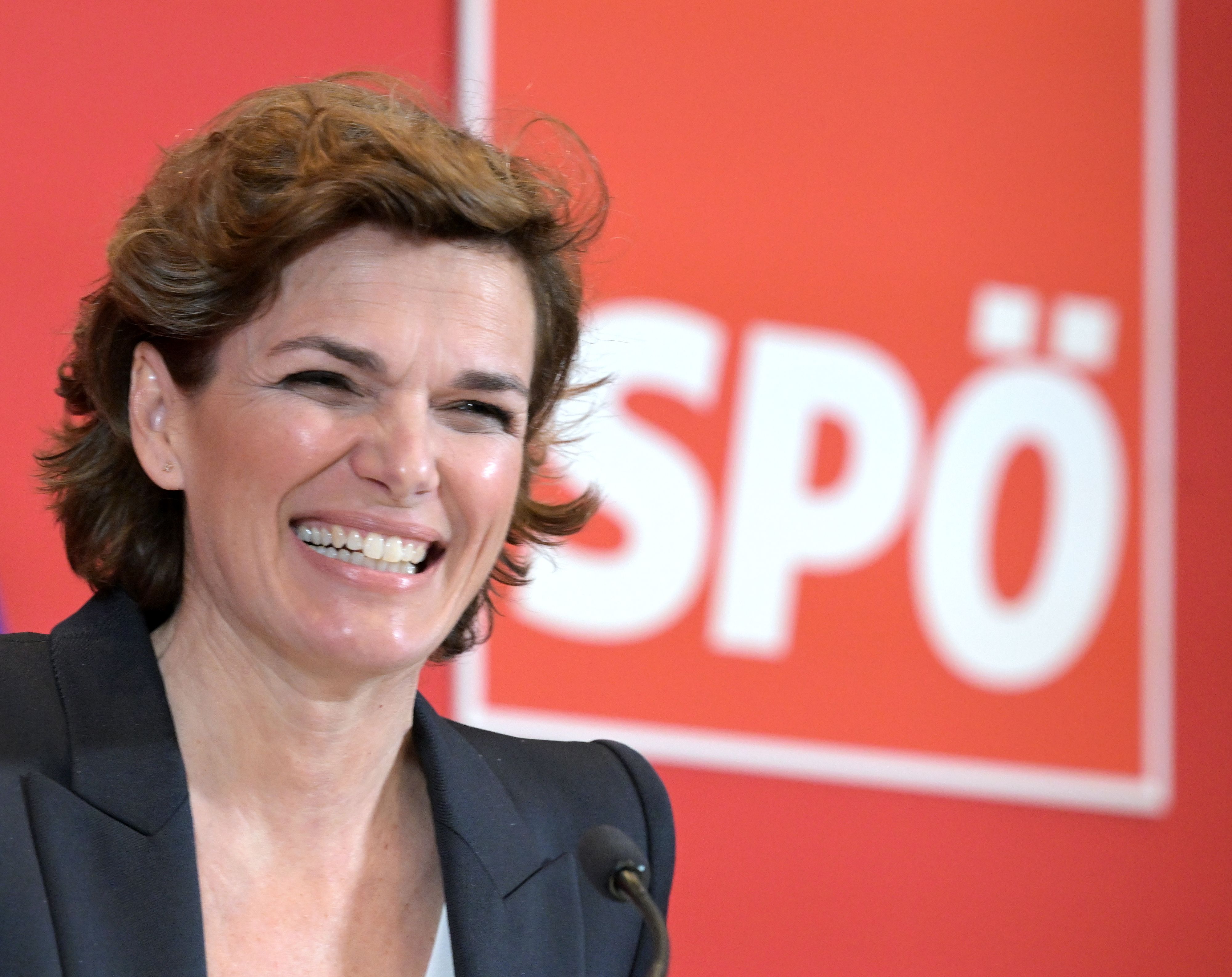 SPÖ-Chefin Pamela Rendi-Wagner hat gut lachen