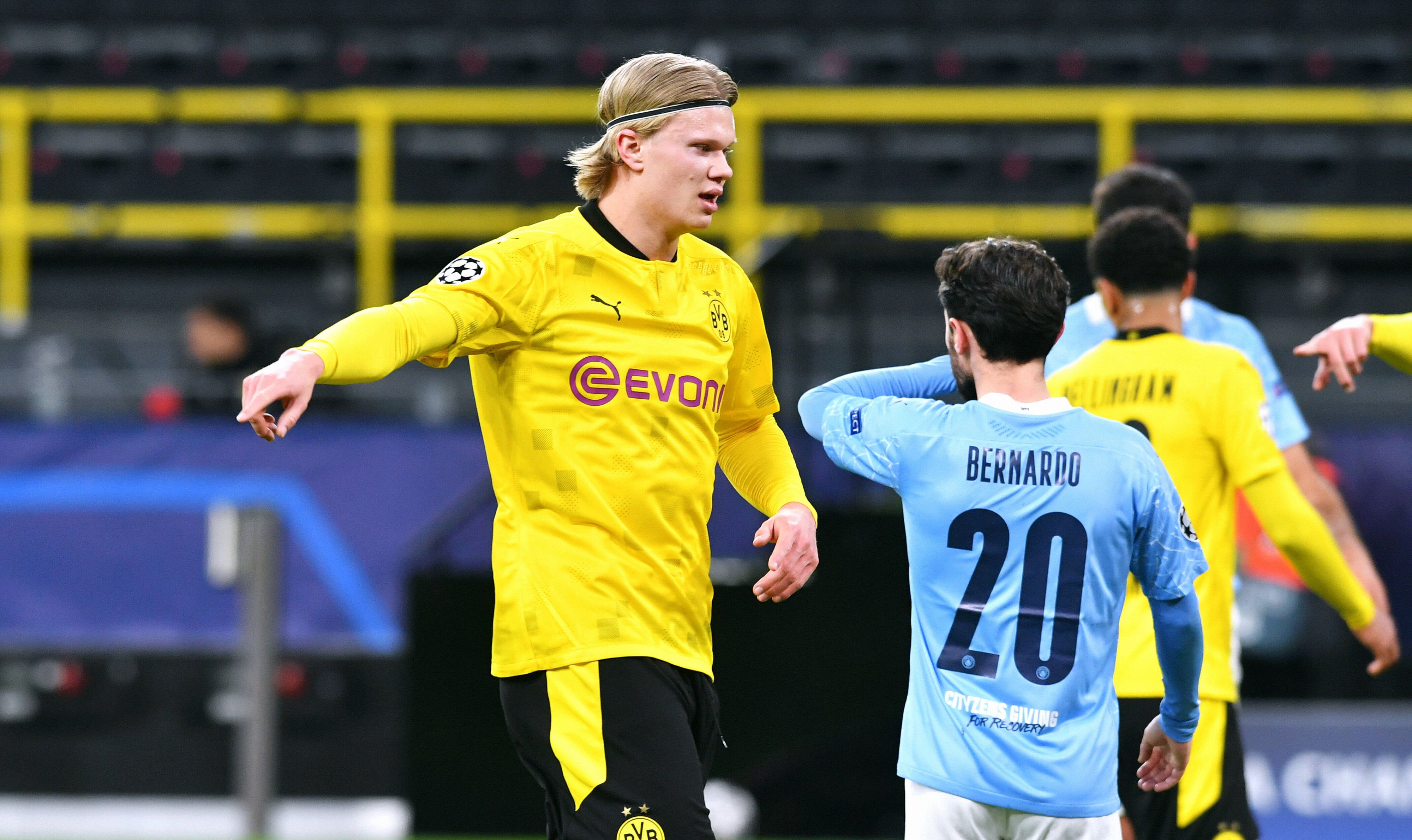 Haaland und Bernardo Silva - bald Teamkollegen?