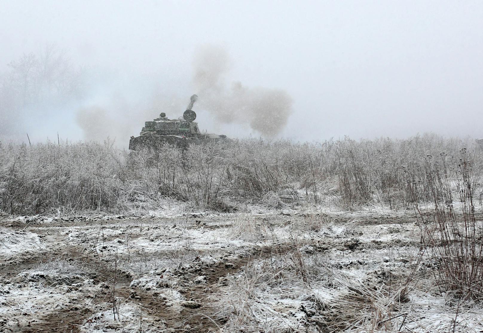 Die Region um Luhansk ist stark umkämpft. Nun soll die russische Armee auch Phosphorbomben eingesetzt haben. Symbolbild. 