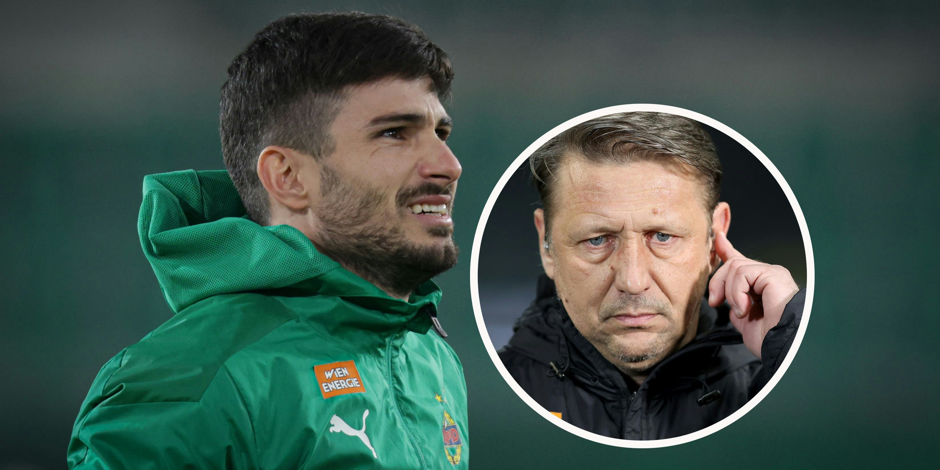 Taxi Fountas und Sportdirektor Zoran Barisic