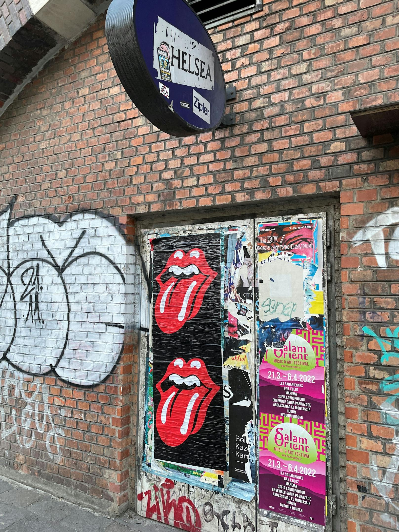 Erste Rolling-Stones-Plakate hängen schon in Wien