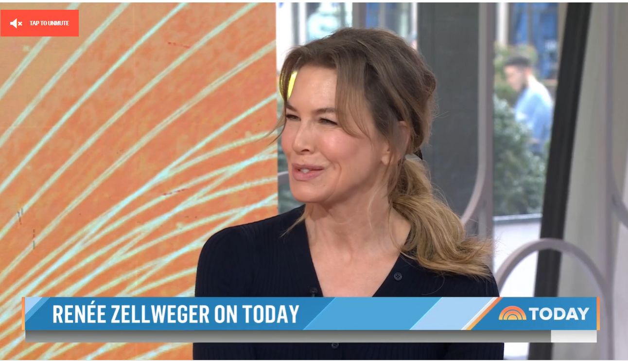 Renée Zellweger bei "Today"