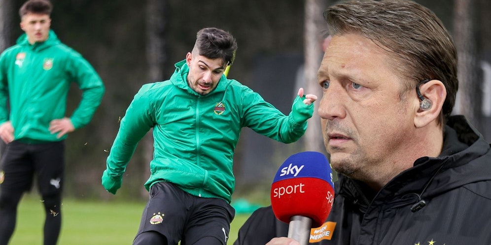 Zoran Barisic ärgert sich über Taxiarchis Fountas.