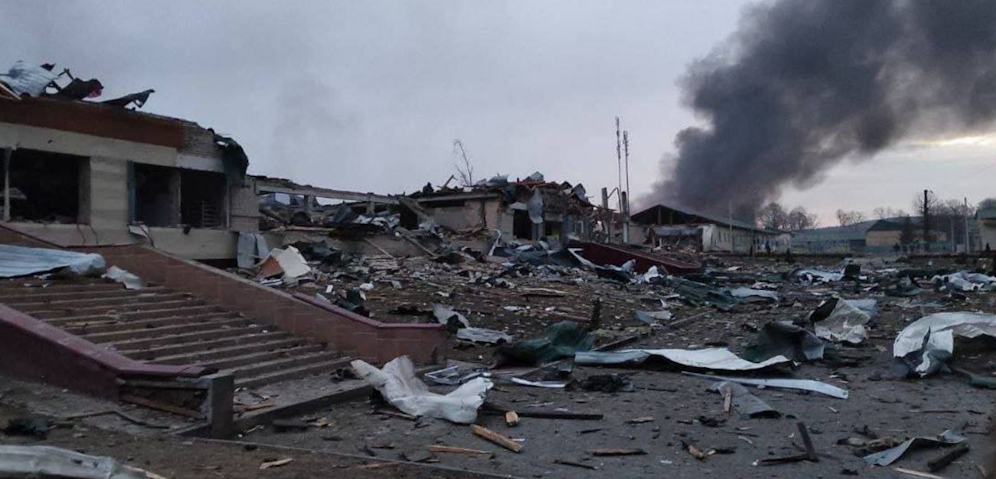 Der Truppenübungsplatz Jaworiw liegt nicht weit von der polnischen Grenze entfernt.