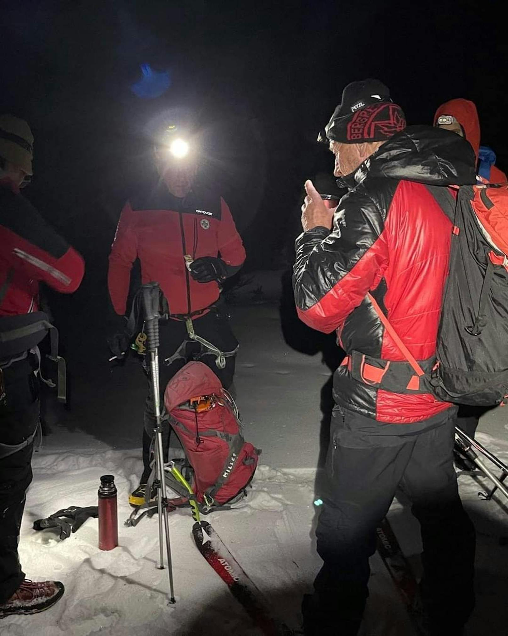 Bergrettung rettet zwei Wanderer auf der Rax