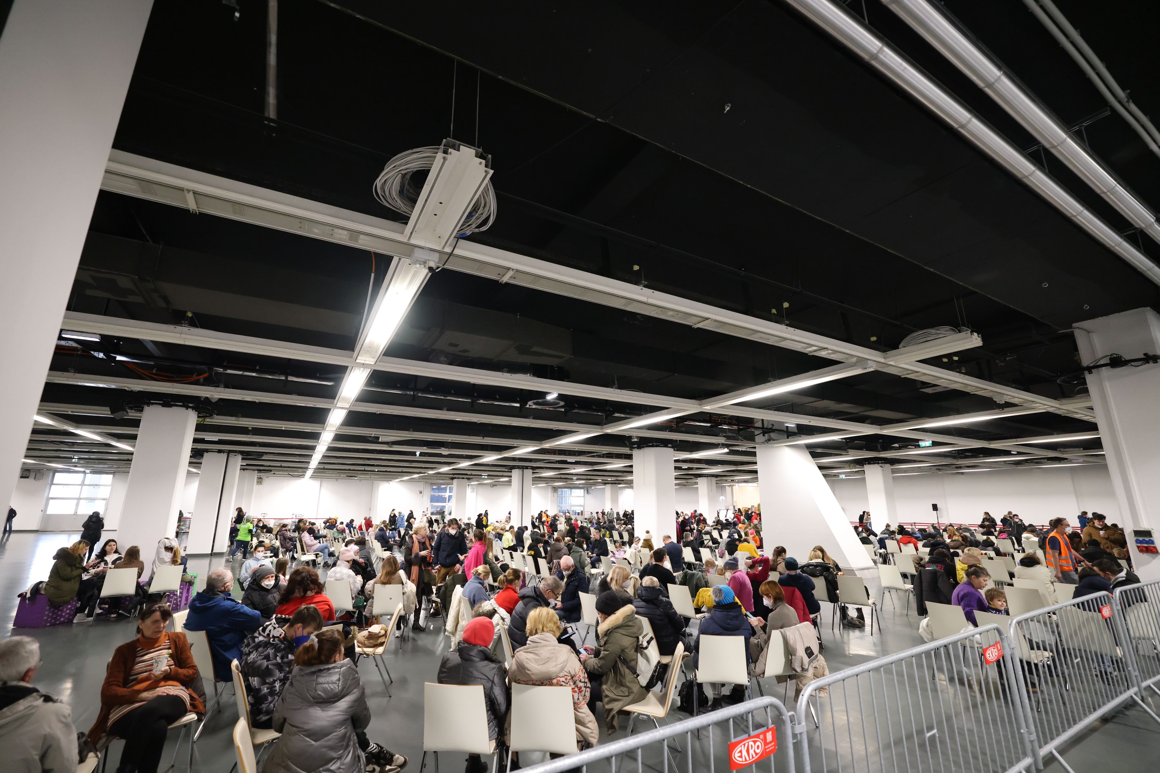 Das Ankunftszentrum im ACV&nbsp;