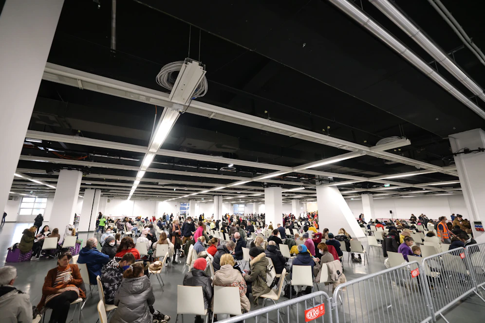 Am Montag startet im Beratungszentrum im ACV die Erfassung der Ukraine-Flüchtlinge.