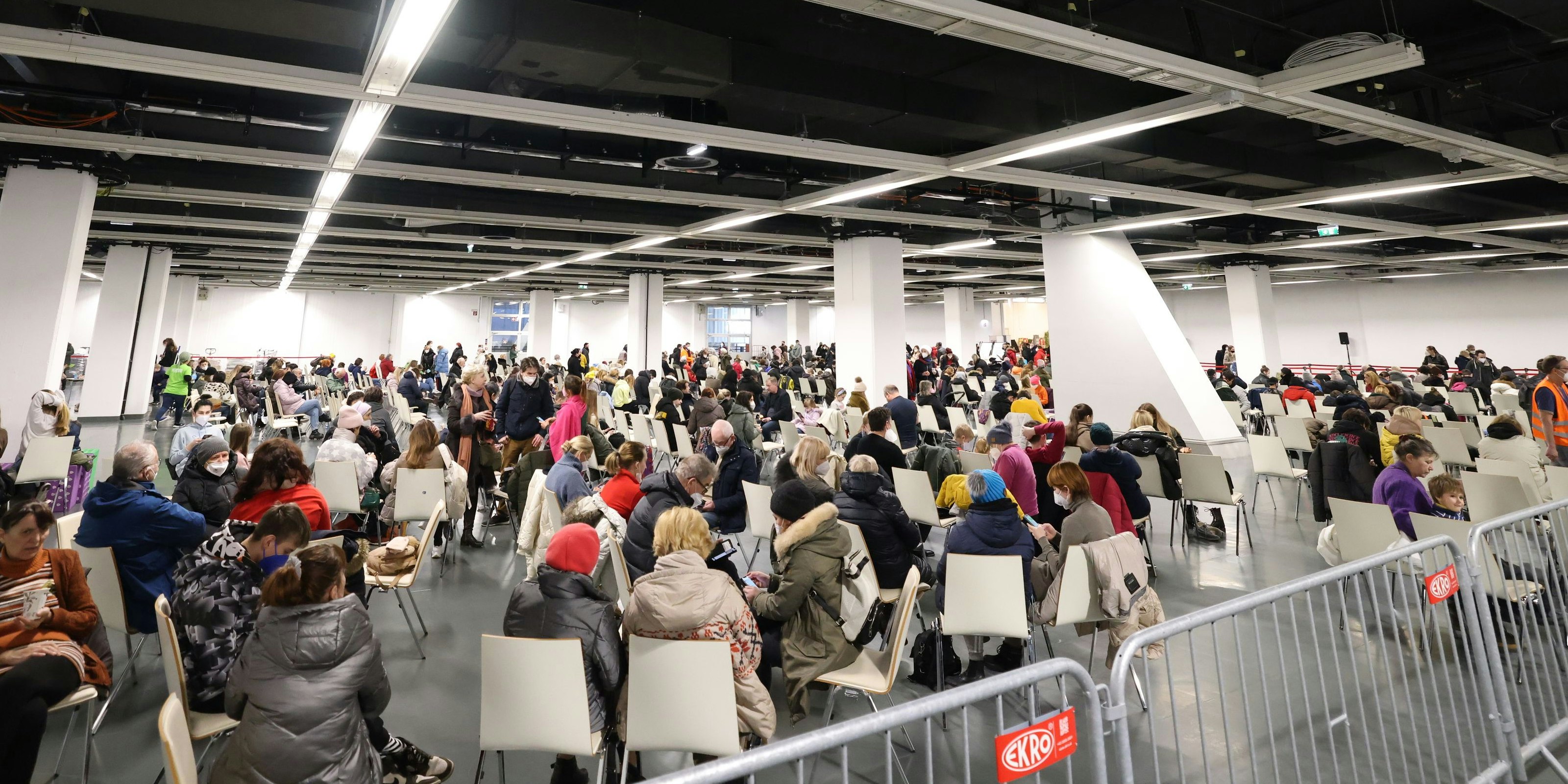 Am Montag startet im Beratungszentrum im ACV die Erfassung der Ukraine-Flüchtlinge.